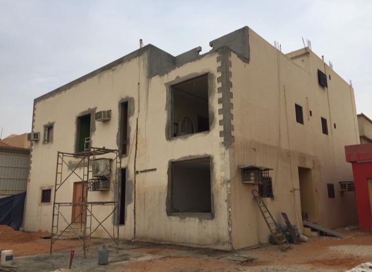 منزل سعودي قديم قبل الترميم